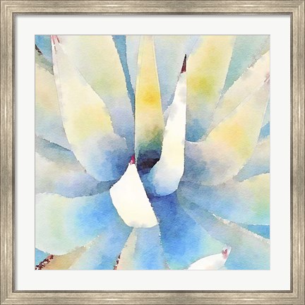Framed Succulente IX Print