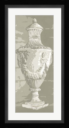 Framed Graphic Urn II Print