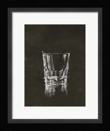 Framed Crystal Barware VI Print