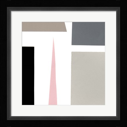 Framed Color Blocks IV Print