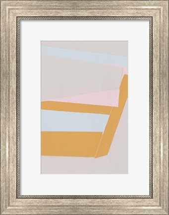 Framed Soft Blocks I Print