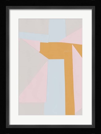 Framed Soft Blocks II Print