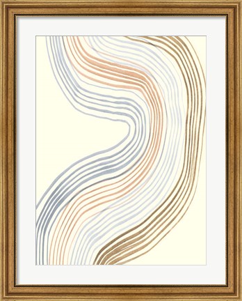 Framed Imperfect Lines III Print