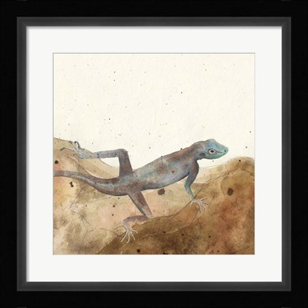 Framed Reptillian III Print