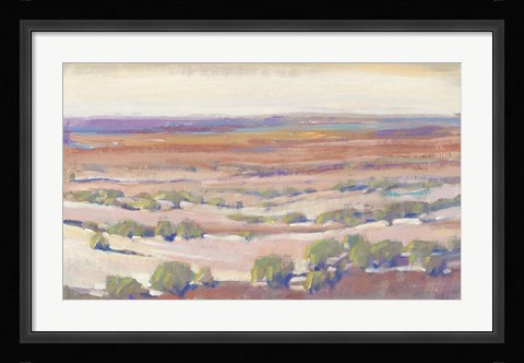 Framed High Desert Pastels I Print