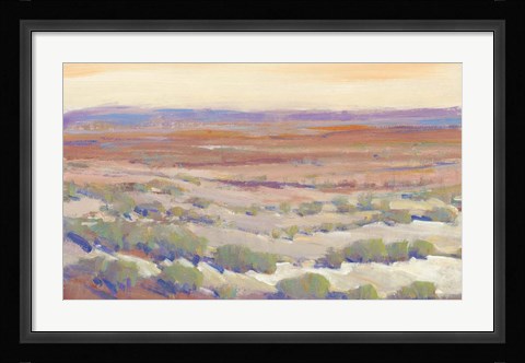 Framed High Desert Pastels II Print