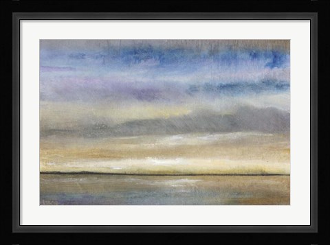 Framed Evening Calm I Print