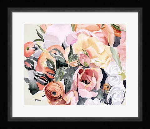 Framed Autumn Bouquet II Print