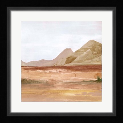 Framed Desert Formation II Print