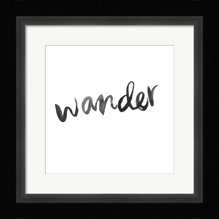 Framed Posi-vibe II Print