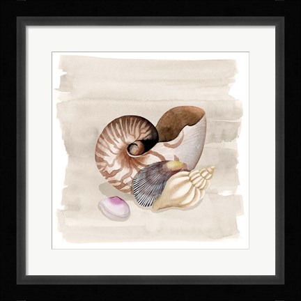 Framed Ocean Keepsake I Print