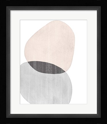 Framed Shifting Spheres I Print