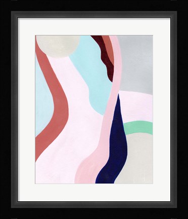 Framed Pastel Highlands IV Print