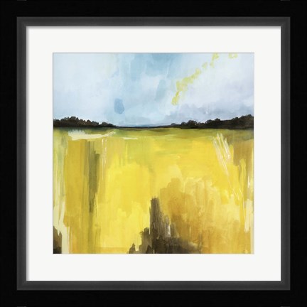 Framed Gilt Meadow I Print
