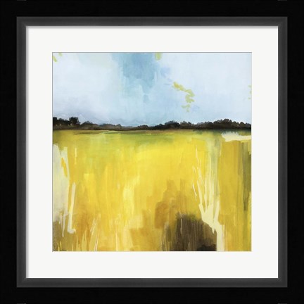 Framed Gilt Meadow II Print