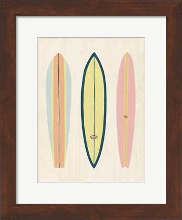 Framed So Cal Surfer I Print