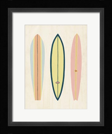 Framed So Cal Surfer I Print