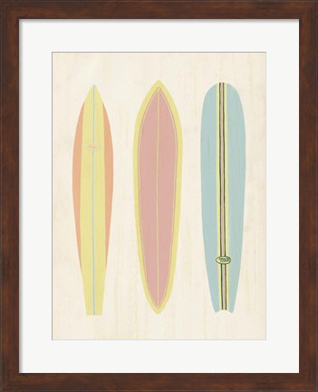 Framed So Cal Surfer II Print