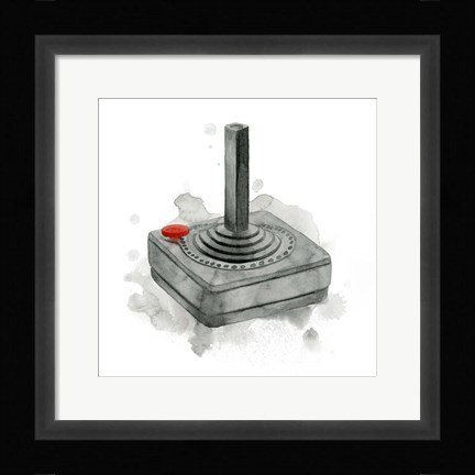 Framed Gamer V Print