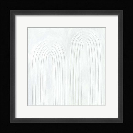 Framed Dos Arcoiris II Print