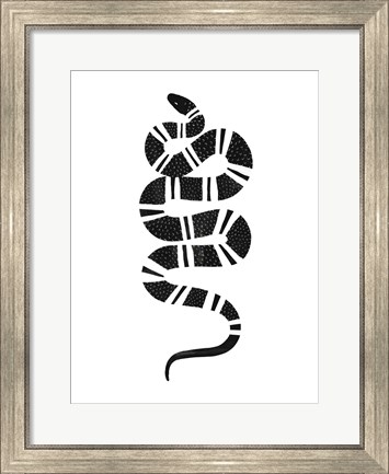 Framed Epidaurus Snake III Print