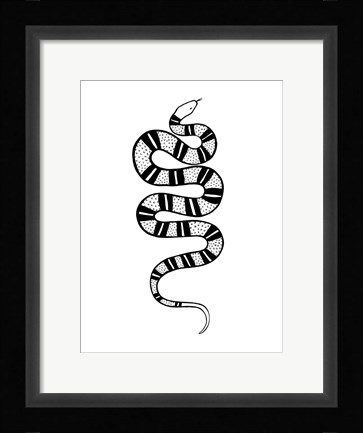 Framed Epidaurus Snake IV Print
