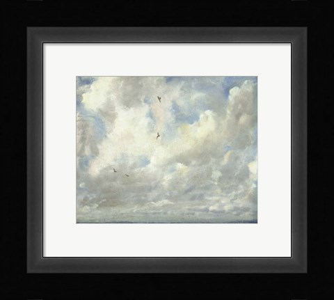 Framed Cloud Study, 1821 Print