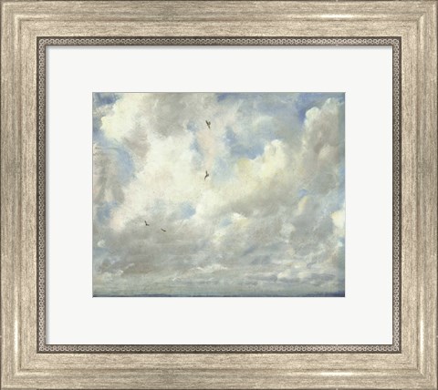 Framed Cloud Study, 1821 Print