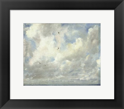 Framed Cloud Study, 1821 Print