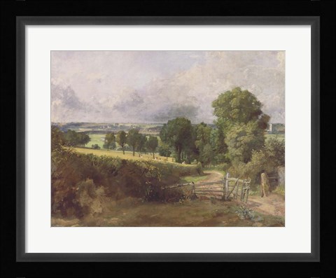 Framed Entrance to Fen Lane Print