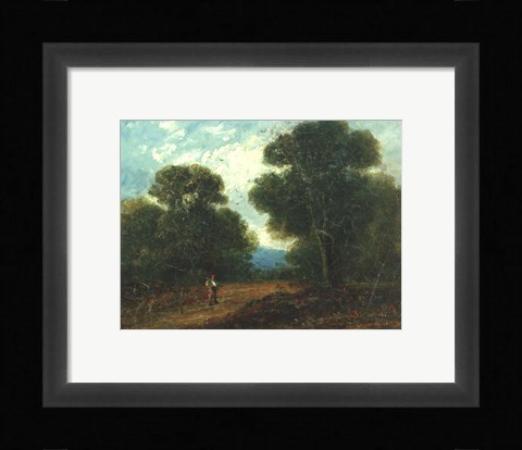 Framed Landscape Near Norwich Print
