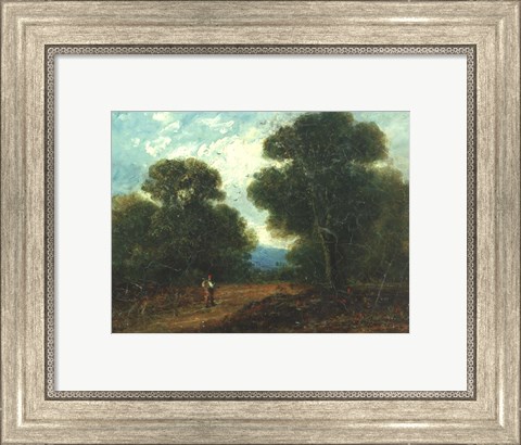 Framed Landscape Near Norwich Print