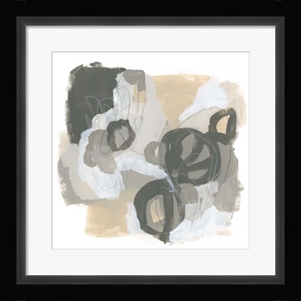 Framed Neutral Cartography IV Print