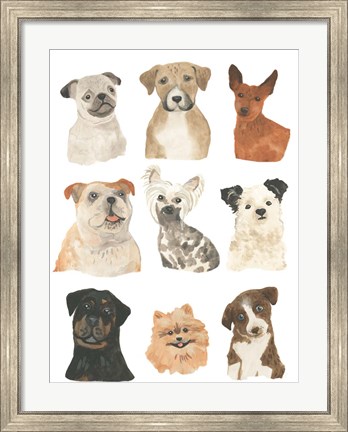 Framed Doggos &amp; Puppers I Print