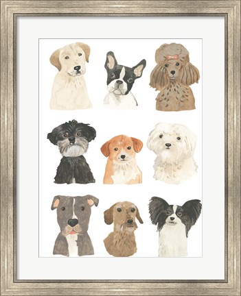 Framed Doggos &amp; Puppers II Print