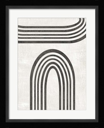 Framed Modern Arc III Print