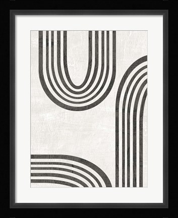 Framed Modern Arc IV Print