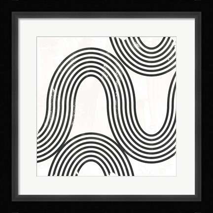 Framed Arc Emblem II Print