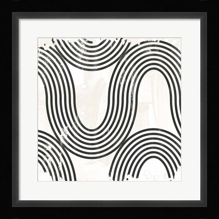 Framed Arc Emblem III Print