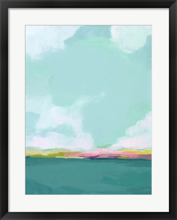 Framed Island Horizon II Print
