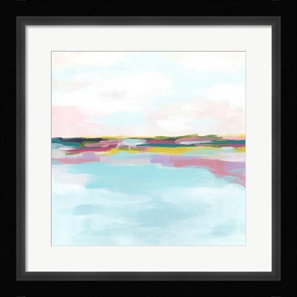 Framed Rainbow Horizon II Print
