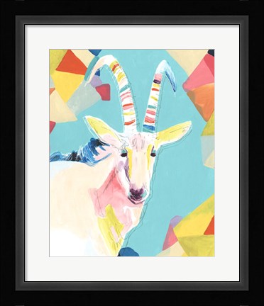 Framed Safari Party I Print