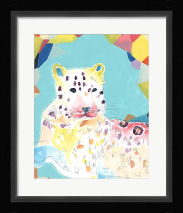 Framed Safari Party IV Print