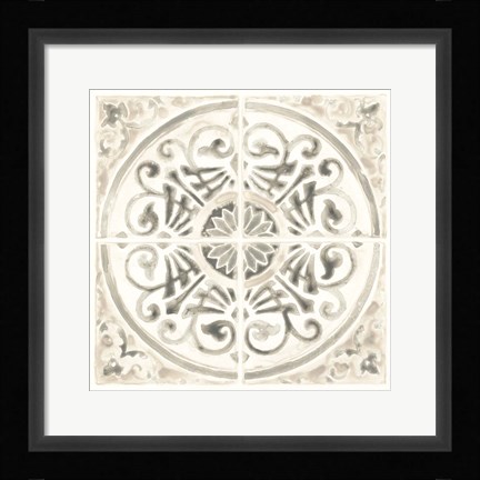Framed Monochrome Motif II Print