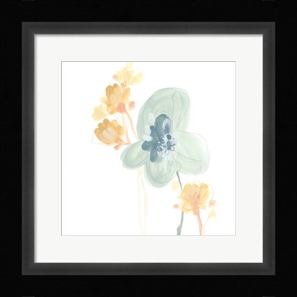 Framed Petite Petals I Print