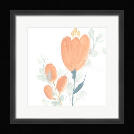 Framed Petite Petals VII Print