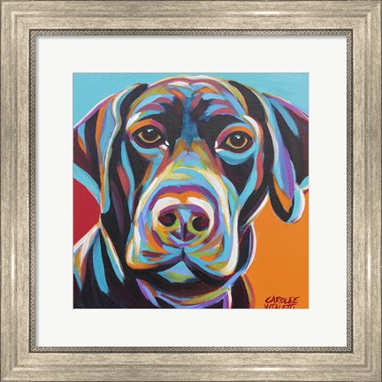 Framed Dog Friend II Print