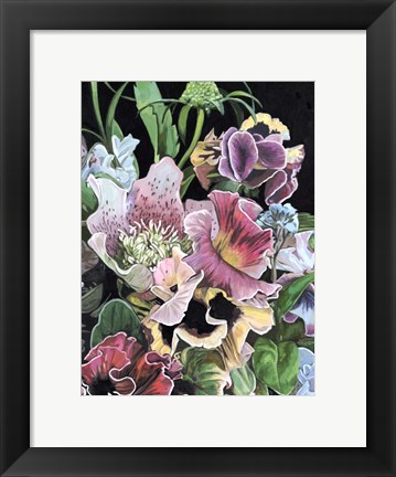 Framed Floral Crop II Print
