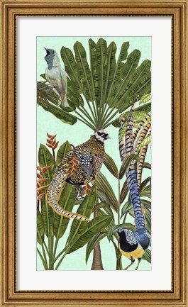 Framed Birds Paradise III Print