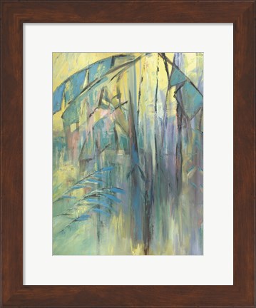 Framed Pastel Jungle Spectrum I Print